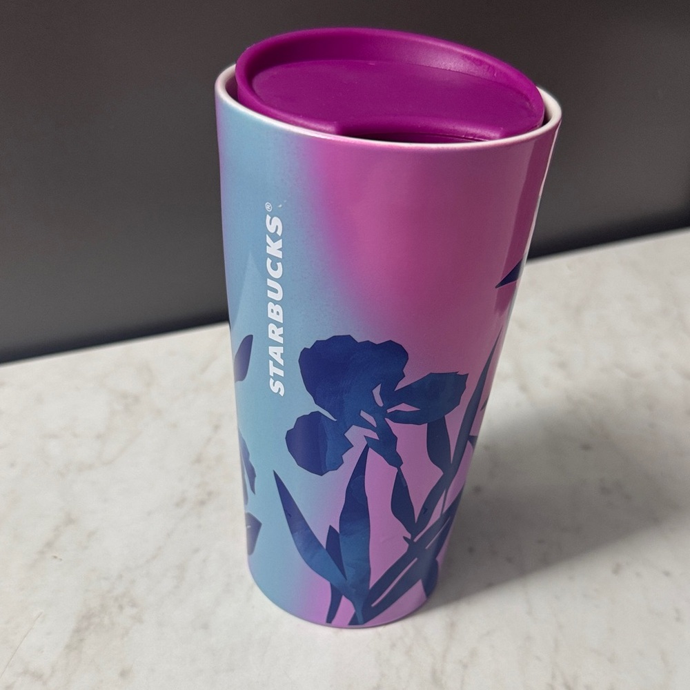 Starbucks Purple and Blue Gradient Tumbler